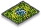 Blumenbeetflagge Brasilien