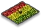 Blumenbeetflagge Ghana