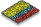 Blumenbeetflagge Kolumbien