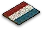 Blumenbeetflagge Niederlande