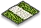 Blumenbeetflagge Nigeria