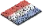 Blumenbeetflagge Paraguay