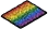 Blumenbeetflagge Regenbogen