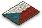 Blumenbeetflagge Tschechische Republik