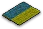 Blumenbeetflagge Ukraine