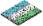 Blumenbeetflagge Usbekistan