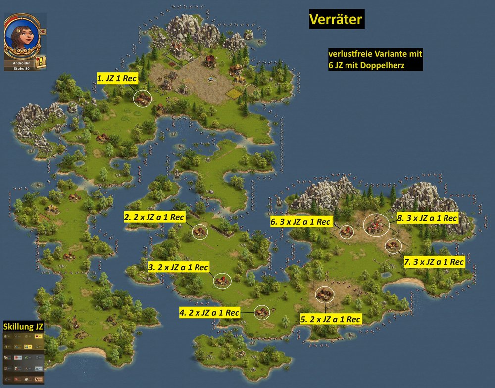 Verräter mit 6 JZ verlustfrei